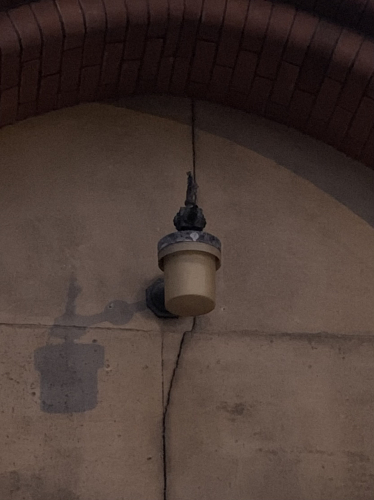 Unknown (possibly Coughtrie) Lantern
I accidentally found this beauty on the side of a church. It’s likely this hasn’t been powered on in a few decades. If anybody could identify this lantern, that would be much appreciated! I believe this runs GLS.
