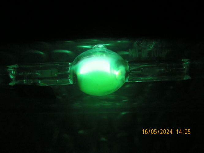 Blackening appearing in the arctube of my 70W green thallium lamp
[img]https://i.postimg.cc/hPP6VwC0/IMG-8300.jpg[/img]
This blackening appearing 5 days only after the first use. Even after the first use, there was blackening at the ends.
What is this???
