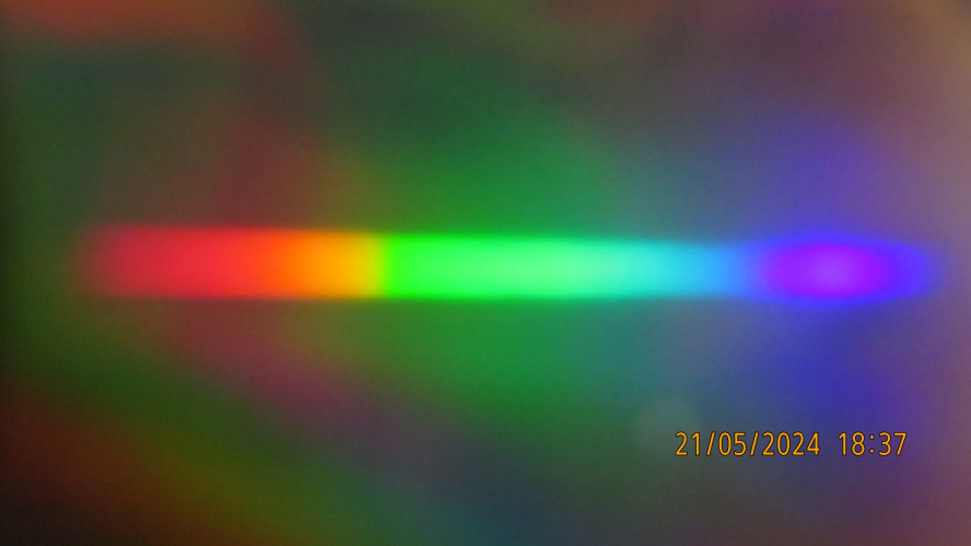 Typical 6000K LED spectrum
[img]https://i.postimg.cc/rmMCZh5T/IMG-8315.jpg[/img]
Spectrum of a NISKO 15W 6000K A60 LED lamp. Typical spectrum of white LED. Nothing interesting. That one of the reasons why I don't like LED streetlights and fixtures.
