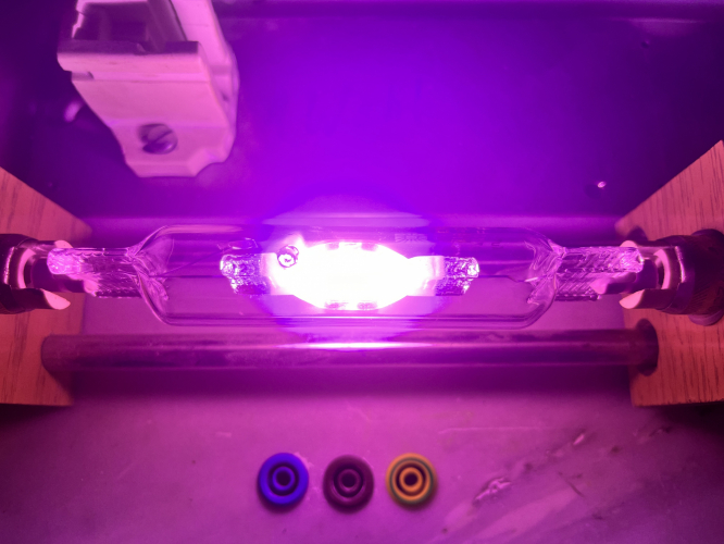 BLV 150W magenta quartz metal halide lamp
