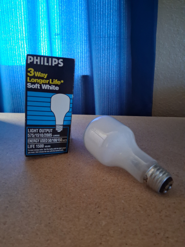Philips 3 Way Longer Life
thrift store find
