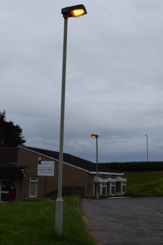 Phillips SGS201 
Still there and dayburning last time I saw them, columns are absolutely rotten though. 
