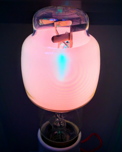 Sylvania Cleartop Startup
My NOS Sylvania being tested for the first time in decades, being ran in my GE Town & Country post top.
